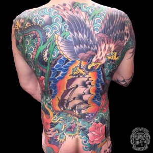 Trondheim Tattoo Convention 2015 Best Old School Winner